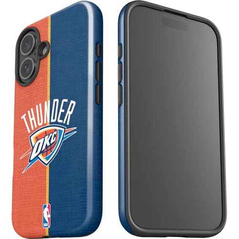 NBA OKC Thunder Split iPhone 17 Impact Case