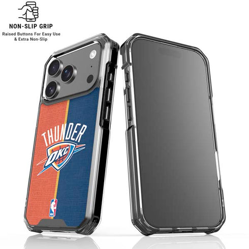 NBA OKC Thunder Split iPhone 17 Pro Max MagSafe Case