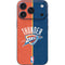 NBA OKC Thunder Split iPhone 17 Pro Skin
