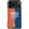 NBA OKC Thunder Split iPhone 18 Pro Max Clear Case