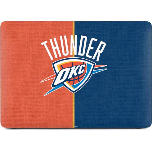NBA OKC Thunder Split Apple MacBook Air Skin