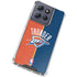 NBA OKC Thunder Split Moto G Stylus 5G (2025) Clear Case