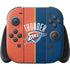 NBA OKC Thunder Split Nintendo Switch 2 (2025) Joy-Con Controller Skin