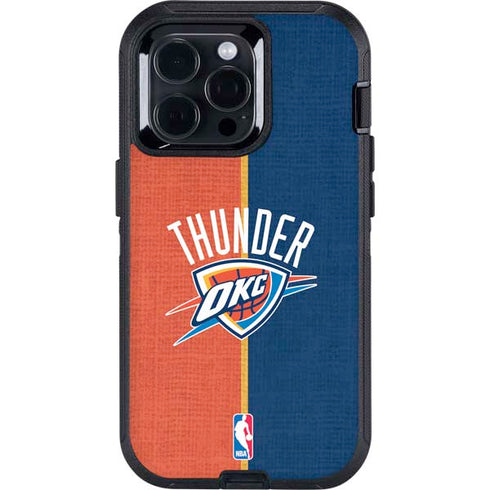 NBA OKC Thunder Split Otterbox Defender iPhone Skin