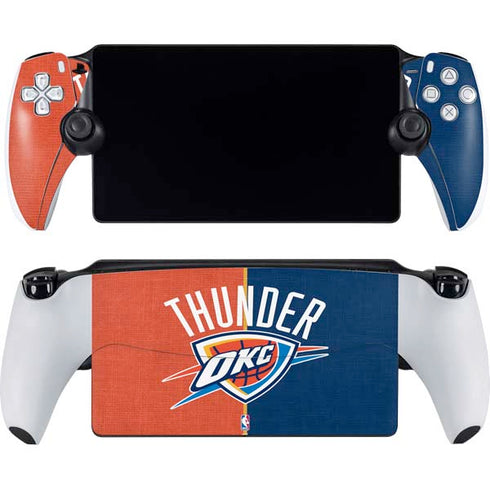 NBA OKC Thunder Split PlayStation PS5 Skins