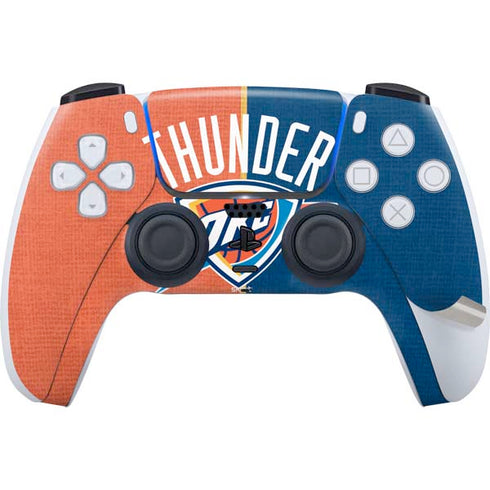 NBA OKC Thunder Split PS5 Pro Bundle Skin