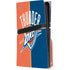 NBA OKC Thunder Split PS5 Pro Disk Console Skin