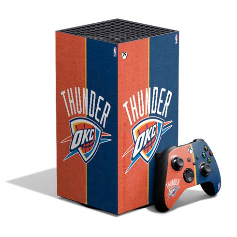 NBA OKC Thunder Split XBox Series X Digital Edition Bundle Skin