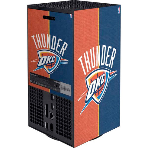 NBA OKC Thunder Split XBox Series X Digital Edition Bundle Skin