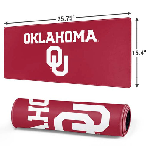 University of Oklahoma Basketball Gaming Mouse Pad