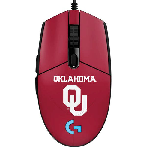 University of Oklahoma Basketball G203 Prodigy RGB Wired Gaming Mouse Skin