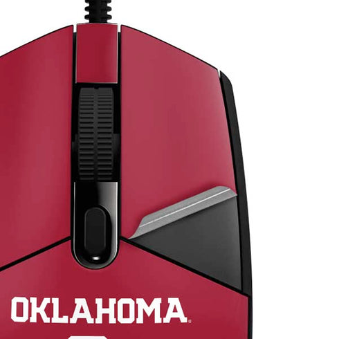 University of Oklahoma Basketball G203 Prodigy RGB Wired Gaming Mouse Skin