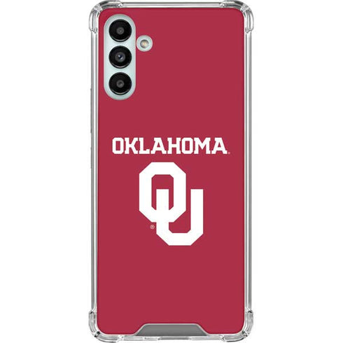 University of Oklahoma Basketball Galaxy A13 5G Clear Case