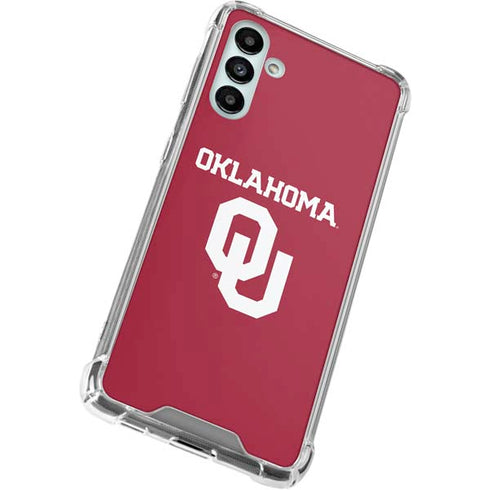 University of Oklahoma Basketball Galaxy A13 5G Clear Case