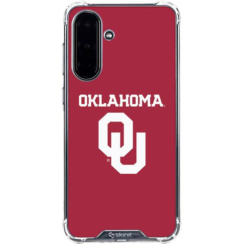 University of Oklahoma Basketball Galaxy A36 5G Clear Case