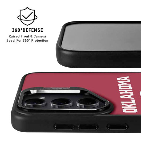 University of Oklahoma Basketball Galaxy S25 Kickstand Case