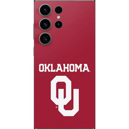 University of Oklahoma Basketball Galaxy S25 Ultra Skin