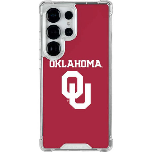 University of Oklahoma Basketball Galaxy S25 Ultra Clear Case