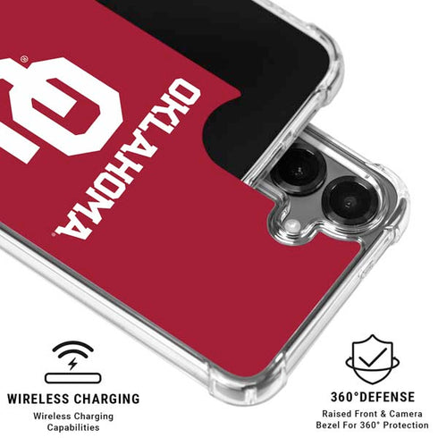 University of Oklahoma Basketball Galaxy S26 Clear Case
