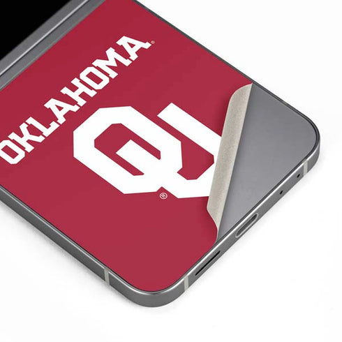 University of Oklahoma Basketball Galaxy Z Flip6 Skin