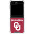 University of Oklahoma Basketball Galaxy Z Flip6 Clear Case