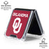 University of Oklahoma Basketball Galaxy Z Flip6 Clear Case