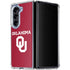 University of Oklahoma Basketball Galaxy Z Fold5 5G Clear Case
