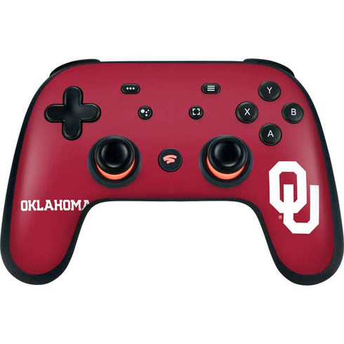 University of Oklahoma Basketball Google Stadia Controller Skin
