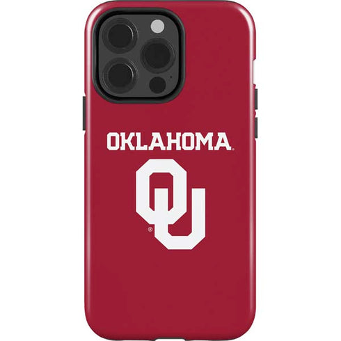 University of Oklahoma Basketball iPhone 15 Pro Impact Case