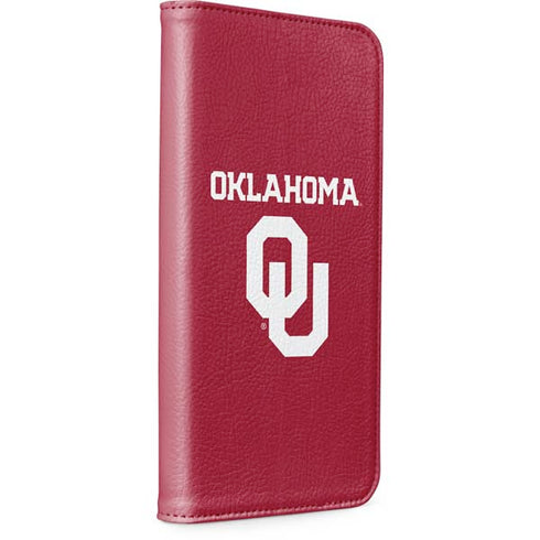 University of Oklahoma Basketball iPhone 15 Pro Max Folio Case