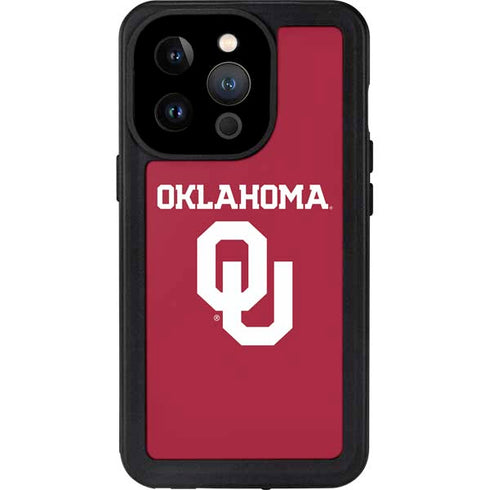 University of Oklahoma Basketball iPhone 15 Pro Waterproof Case