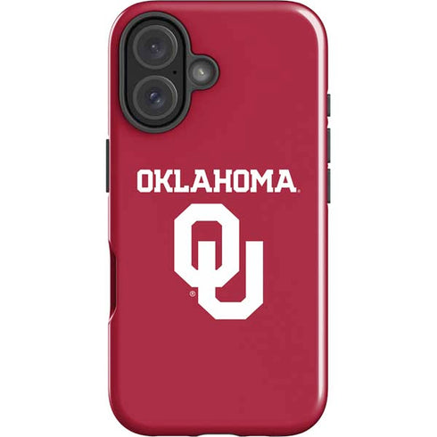 University of Oklahoma Basketball iPhone 16 Plus Impact Case