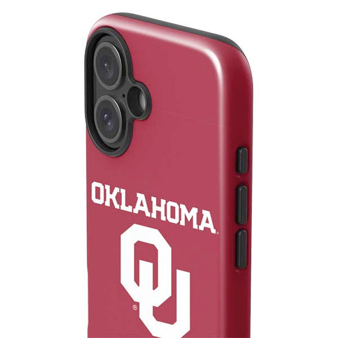 University of Oklahoma Basketball iPhone 16 Plus Impact Case