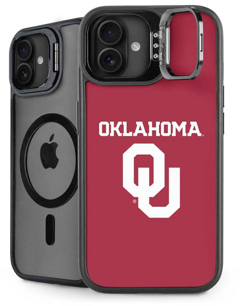 University of Oklahoma Basketball iPhone 16 Plus Kickstand Case
