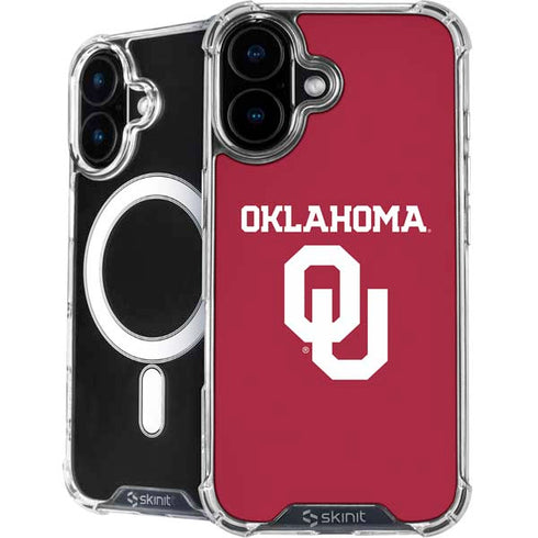 University of Oklahoma Basketball iPhone 16 Plus MagSafe Case