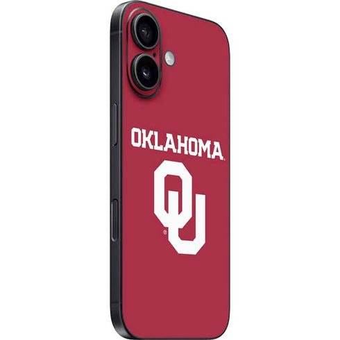 University of Oklahoma Basketball iPhone 16 Plus Skin