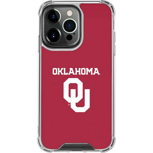 University of Oklahoma Basketball iPhone 16 Pro Clear Case