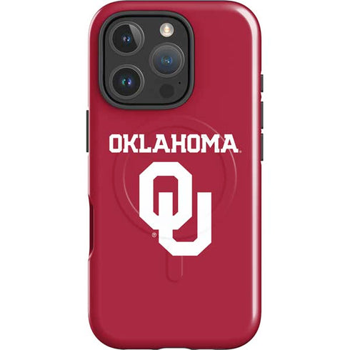 University of Oklahoma Basketball iPhone 16 Pro Max Magsafe Impact Case