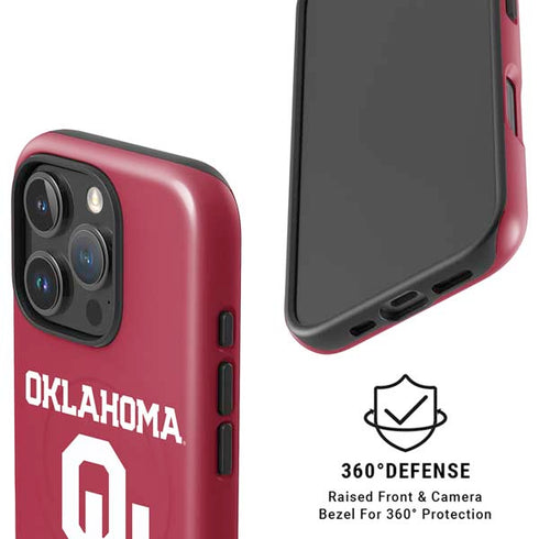 University of Oklahoma Basketball iPhone 16 Pro Max Magsafe Impact Case