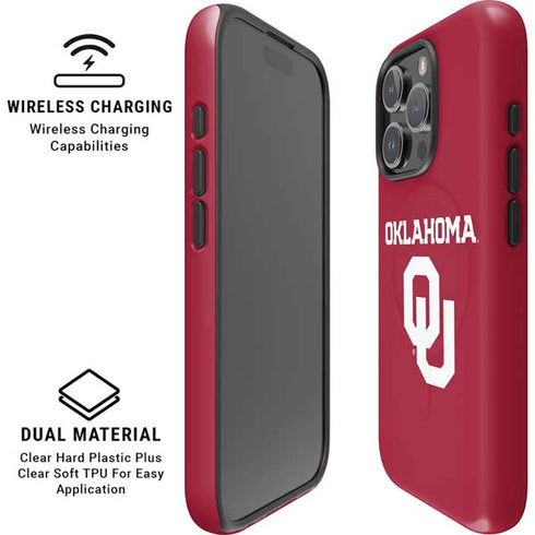 University of Oklahoma Basketball iPhone 16 Pro Max Magsafe Impact Case