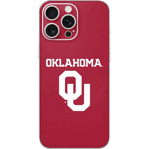 University of Oklahoma Basketball iPhone 16 Pro Max Skin