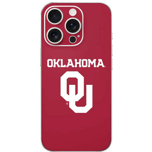 University of Oklahoma Basketball iPhone 16 Pro Skin
