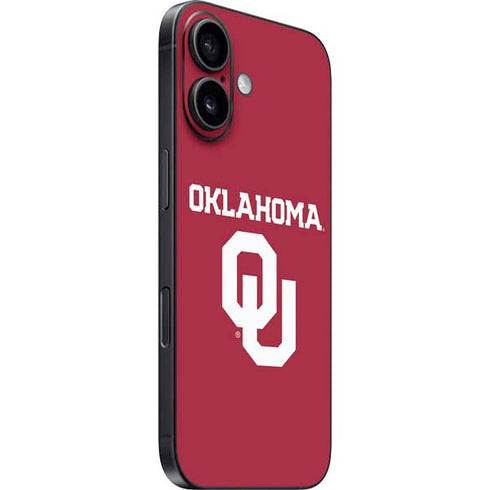 University of Oklahoma Basketball iPhone 16 Skin