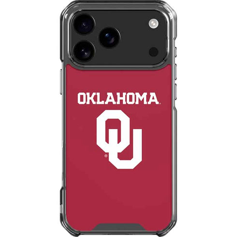 University of Oklahoma Basketball iPhone 18 Pro Max Clear Case