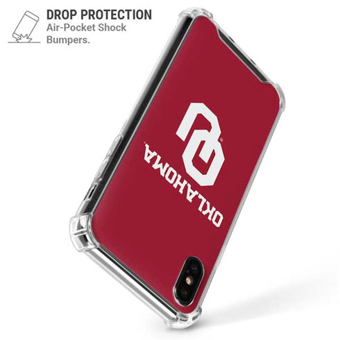 University of Oklahoma Basketball iPhone X/XS Clear Case
