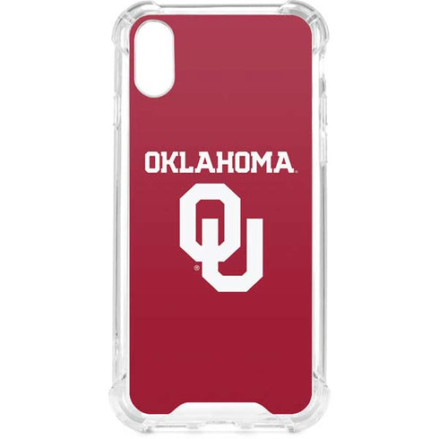 University of Oklahoma Basketball iPhone XS Clear Case