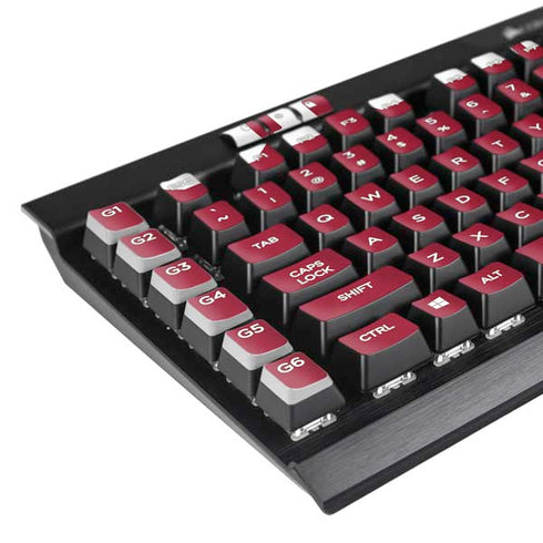 University of Oklahoma Basketball K95 RGB PLATINUM Mechanical Gaming Keyboard Skin