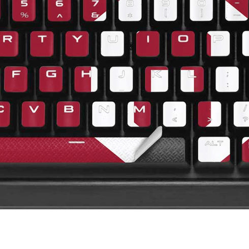 University of Oklahoma Basketball K95 RGB PLATINUM Mechanical Gaming Keyboard Skin