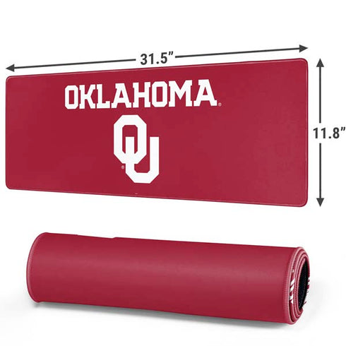 University of Oklahoma Basketball Gaming Mouse Pad