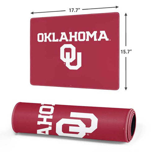 University of Oklahoma Basketball Gaming Mouse Pad
